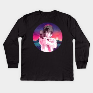 Graphic Kogami Japanese Kids Long Sleeve T-Shirt